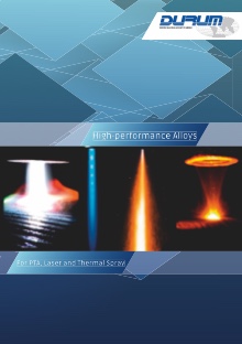 Brochure - Durmat - PTA, Laser, Thermal Spray, welding filler metal